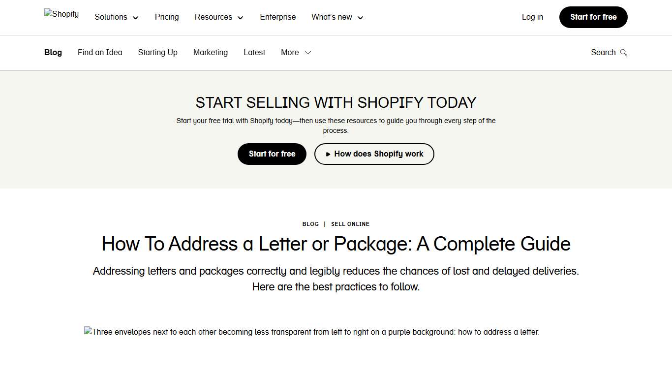 How To Address a Letter or Package: A Complete Guide (2026) - Shopify Canada